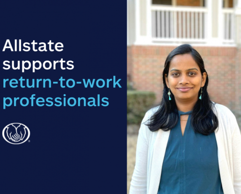 Allstate’s returnship program provides support to professionals re-entering the workforce